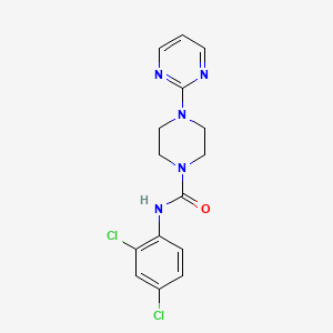 N-(2,4-dichlorophenyl)-4-pyrimidin-2-ylpiperazine-1-carboxamide