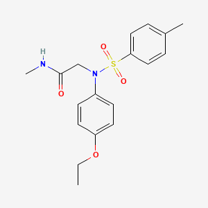 N~2~-(4-ethoxyphenyl)-N~1~-methyl-N~2~-[(4-methylphenyl)sulfonyl]glycinamide