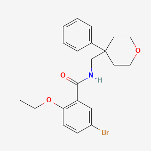 5-bromo-2-ethoxy-N-[(4-phenyltetrahydro-2H-pyran-4-yl)methyl]benzamide