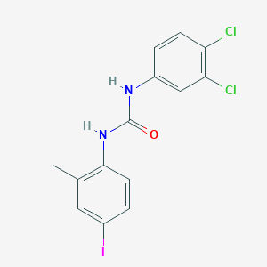 N-(3,4-dichlorophenyl)-N'-(4-iodo-2-methylphenyl)urea