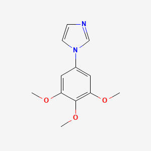 1-(3,4,5-trimethoxyphenyl)-1H-imidazole