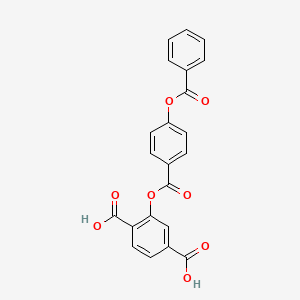 2-(4-Benzoyloxybenzoyl)oxyterephthalic acid