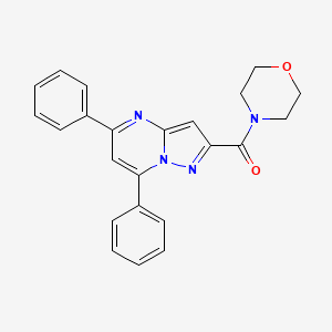 2-(4-morpholinylcarbonyl)-5,7-diphenylpyrazolo[1,5-a]pyrimidine