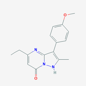 5-ethyl-3-(4-methoxyphenyl)-2-methylpyrazolo[1,5-a]pyrimidin-7(4H)-one