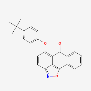 5-[4-(TERT-BUTYL)PHENOXY]-6H-ANTHRA[1,9-CD]ISOXAZOL-6-ONE