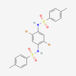 N,N'-(2,5-dibromo-1,4-phenylene)bis(4-methylbenzenesulfonamide)