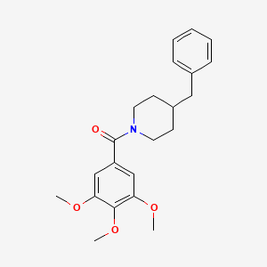 4-benzyl-1-(3,4,5-trimethoxybenzoyl)piperidine