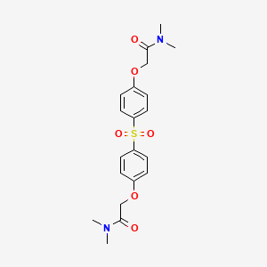 2,2'-[sulfonylbis(4,1-phenyleneoxy)]bis(N,N-dimethylacetamide)