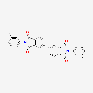 2,2'-bis(3-methylphenyl)-1H,1'H-5,5'-biisoindole-1,1',3,3'(2H,2'H)-tetrone