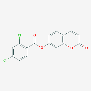 2-oxo-2H-chromen-7-yl 2,4-dichlorobenzoate