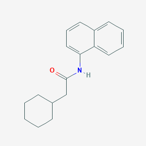 2-cyclohexyl-N-(naphthalen-1-yl)acetamide