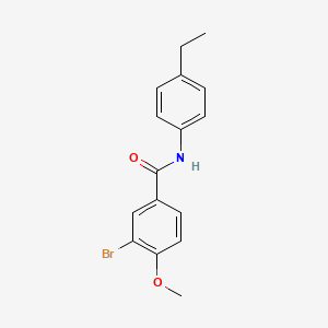 3-bromo-N-(4-ethylphenyl)-4-methoxybenzamide