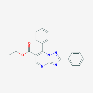 Ethyl 2,7-diphenyl[1,2,4]triazolo[1,5-a]pyrimidine-6-carboxylate