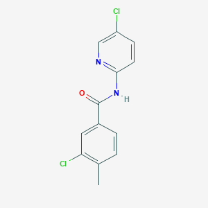 3-chloro-N-(5-chloropyridin-2-yl)-4-methylbenzamide