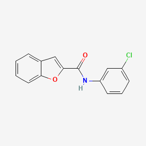 N-(3-chlorophenyl)-1-benzofuran-2-carboxamide