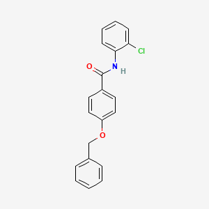 4-(benzyloxy)-N-(2-chlorophenyl)benzamide