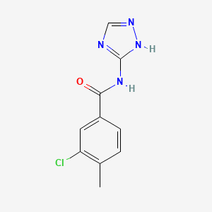 3-chloro-4-methyl-N-(4H-1,2,4-triazol-3-yl)benzamide