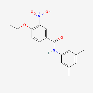 molecular formula C17H18N2O4 B3574002 N-(3,5-dimethylphenyl)-4-ethoxy-3-nitrobenzamide 