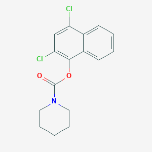 2,4-dichloro-1-naphthyl 1-piperidinecarboxylate