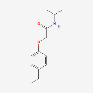 2-(4-ethylphenoxy)-N-(propan-2-yl)acetamide