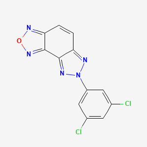 7-(3,5-dichlorophenyl)-7H-[1,2,3]triazolo[4,5-e][2,1,3]benzoxadiazole