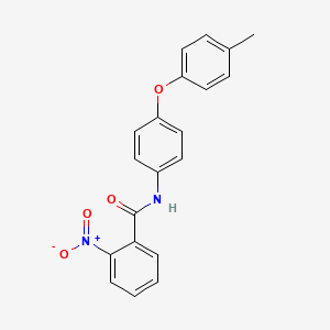 N-[4-(4-methylphenoxy)phenyl]-2-nitrobenzamide