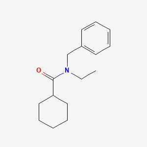 N-benzyl-N-ethylcyclohexanecarboxamide