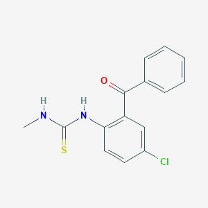 1-(2-Benzoyl-4-chlorophenyl)-3-methylthiourea