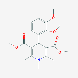 3,5-DIMETHYL 4-(2,3-DIMETHOXYPHENYL)-1,2,6-TRIMETHYL-4H-PYRIDINE-3,5-DICARBOXYLATE