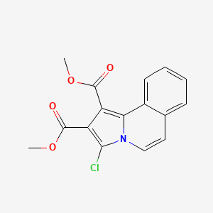 dimethyl 3-chloropyrrolo[2,1-a]isoquinoline-1,2-dicarboxylate