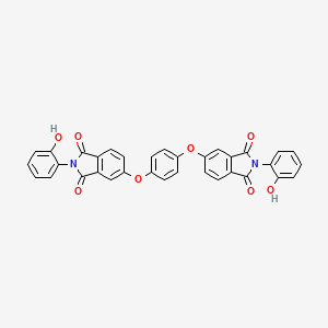 5,5'-[benzene-1,4-diylbis(oxy)]bis[2-(2-hydroxyphenyl)-1H-isoindole-1,3(2H)-dione]