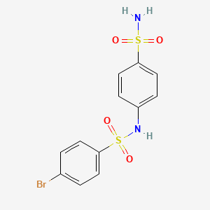 4-[(4-Bromophenyl)sulfonylamino]benzenesulfonamide