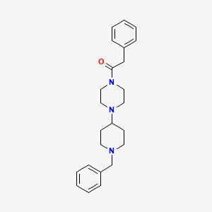 1-[4-(1-Benzylpiperidin-4-yl)piperazin-1-yl]-2-phenylethanone