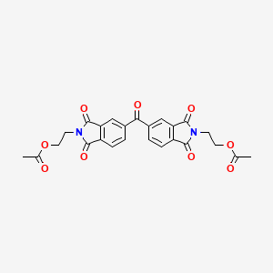 carbonylbis[(1,3-dioxo-1,3-dihydro-2H-isoindole-5,2-diyl)-2,1-ethanediyl] diacetate