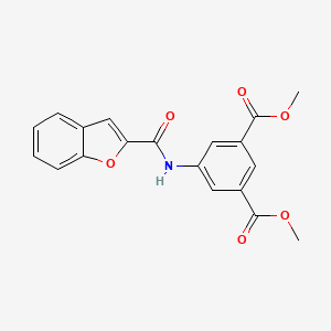 1,3-dimethyl 5-(1-benzofuran-2-amido)benzene-1,3-dicarboxylate