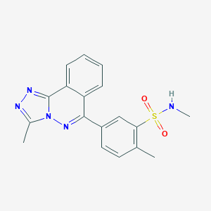 N,2-dimethyl-5-(3-methyl[1,2,4]triazolo[3,4-a]phthalazin-6-yl)benzenesulfonamide