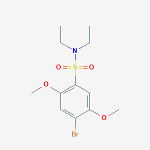 4-bromo-N,N-diethyl-2,5-dimethoxybenzenesulfonamide