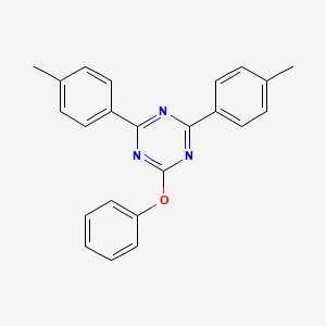 2,4-bis(4-methylphenyl)-6-phenoxy-1,3,5-triazine