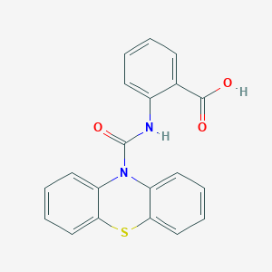 2-[(10H-phenothiazin-10-ylcarbonyl)amino]benzoic acid