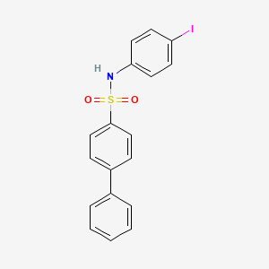 N-(4-iodophenyl)-4-phenylbenzenesulfonamide