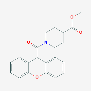 methyl 1-(9H-xanthene-9-carbonyl)piperidine-4-carboxylate