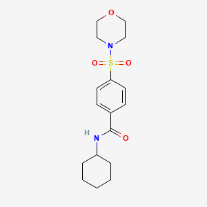 N-CYCLOHEXYL-4-(MORPHOLINE-4-SULFONYL)BENZAMIDE