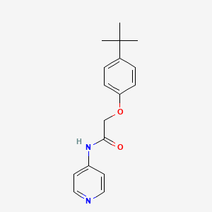 2-(4-tert-butylphenoxy)-N-4-pyridinylacetamide