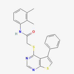 N-(2,3-dimethylphenyl)-2-[(5-phenylthieno[2,3-d]pyrimidin-4-yl)thio]acetamide