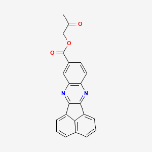 2-oxopropyl acenaphtho[1,2-b]quinoxaline-9-carboxylate