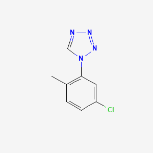 molecular formula C8H7ClN4 B3580440 1-(5-chloro-2-methylphenyl)-1H-tetrazole 