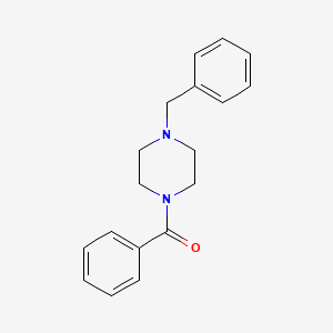 1-benzoyl-4-benzylpiperazine