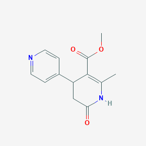 methyl 2-methyl-6-oxo-1,4,5,6-tetrahydro-4,4'-bipyridine-3-carboxylate