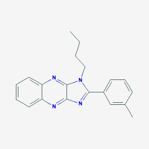 1-butyl-2-(3-methylphenyl)-1H-imidazo[4,5-b]quinoxaline