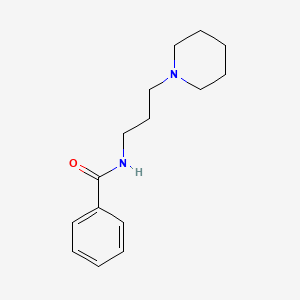 N-(3-(piperidin-1-yl)propyl)benzamide